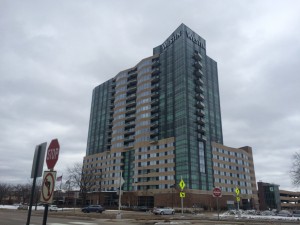 The Westin hotel located next to the Galleria in Edina. 